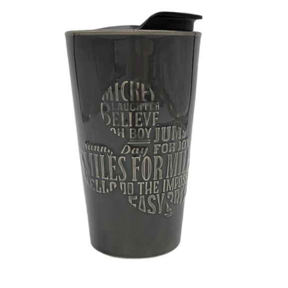 Hallmark Disney Ceramic Mickey Mouse 6" Travel Mug - Picture 1 of 3